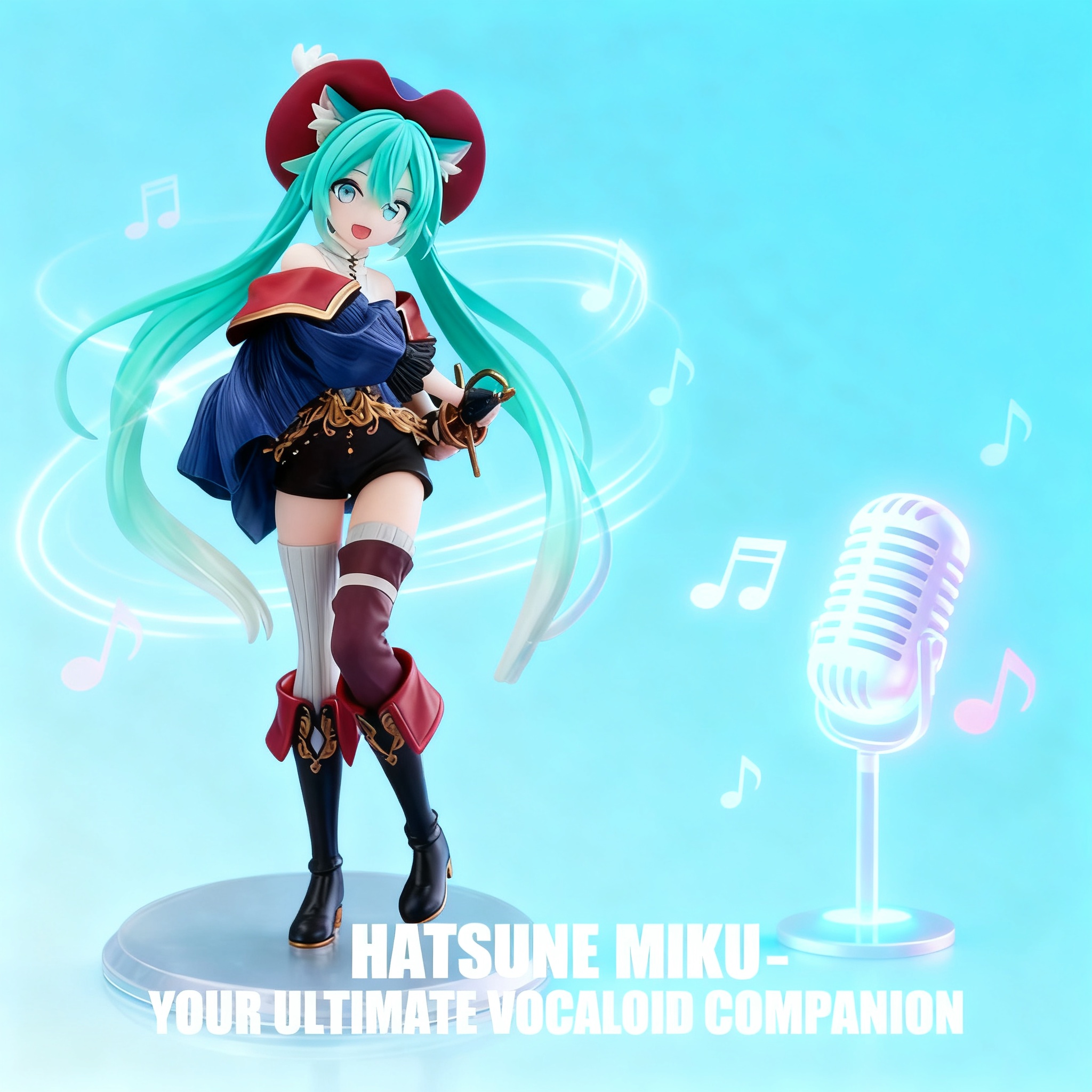 Anime Merchandise Figures - Anime Hatsune Miku Figure Fairy Tale