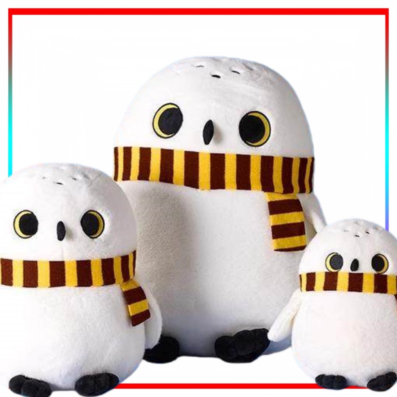 Anime Merchandise Plush Toys - Genuine Hedwig Plush Toy Cartoon Hedwig