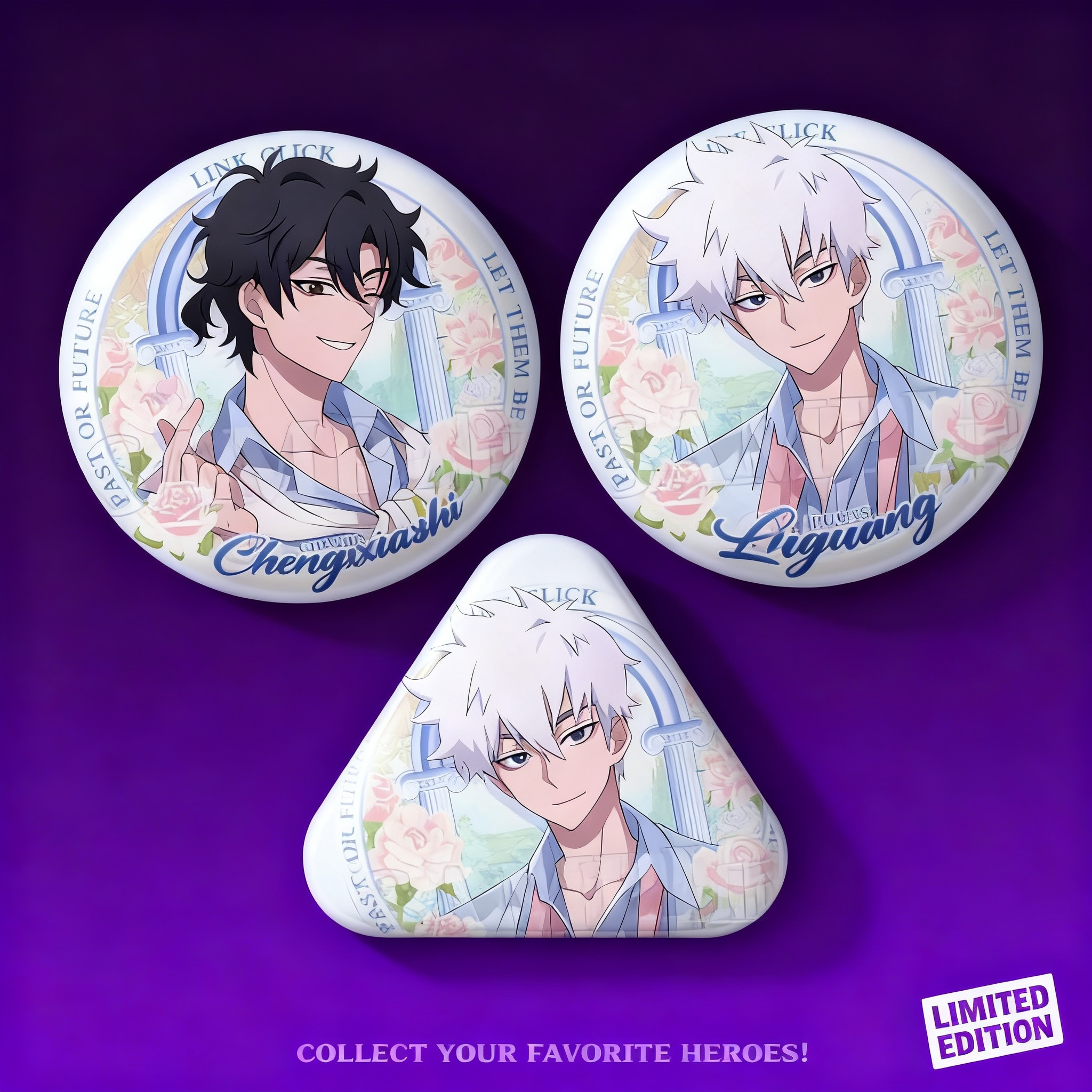 Anime Cosplay Merchandise - Anime Time Agent Double Flash Badge