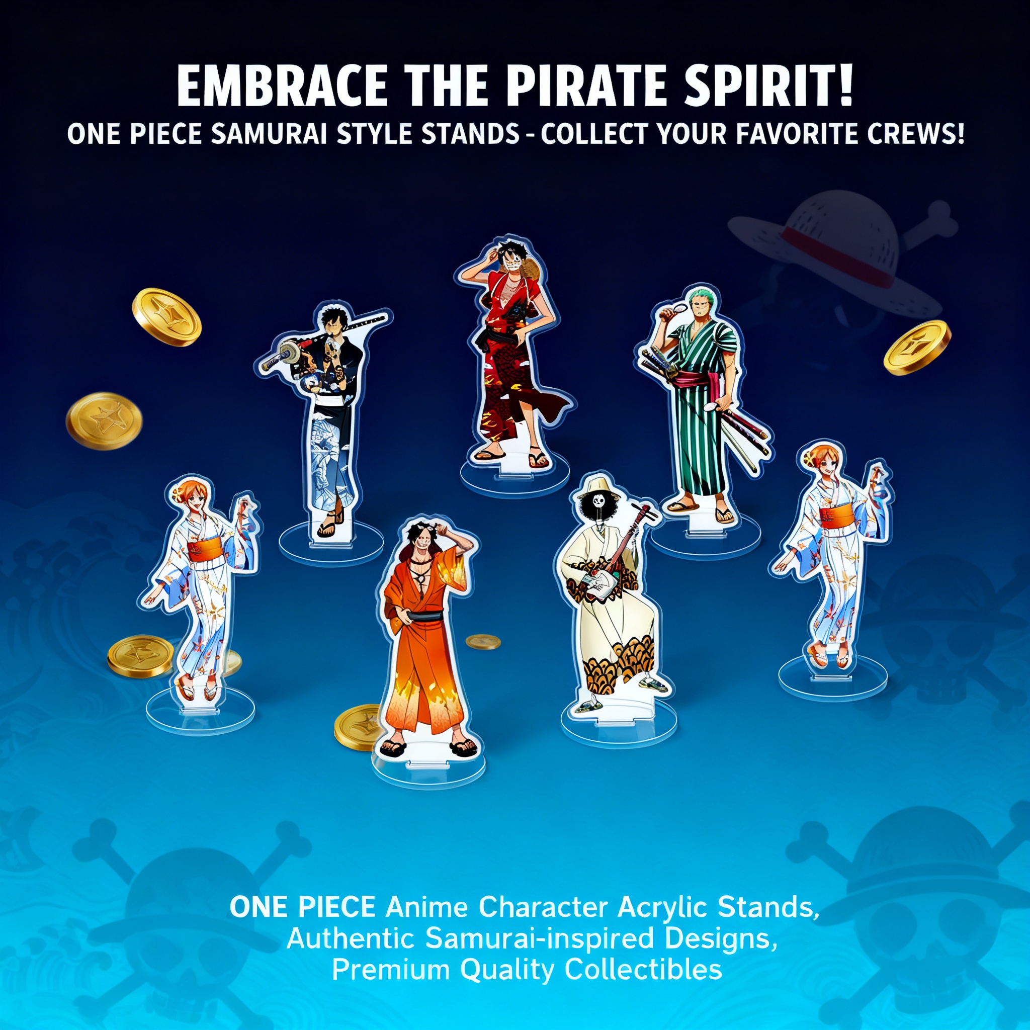Anime Merchandise Figures - Anime Acrylic Stand Figure One Piece