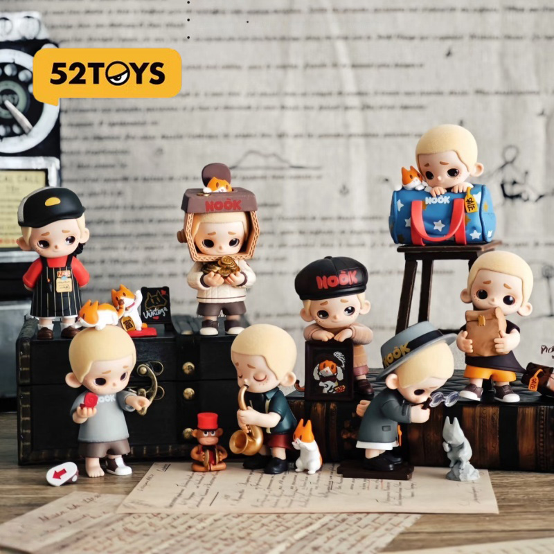 Anime Merchandise Toys - 52toys Nook Vintage Store Series Fashionable