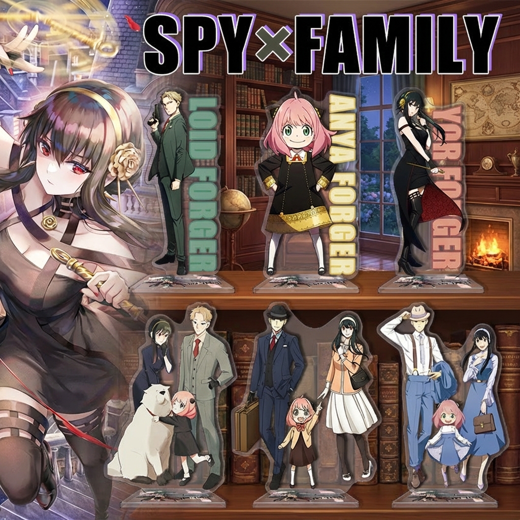 Anime Merchandise Figures - New Anime SPY FAMILY Acrylic Standee