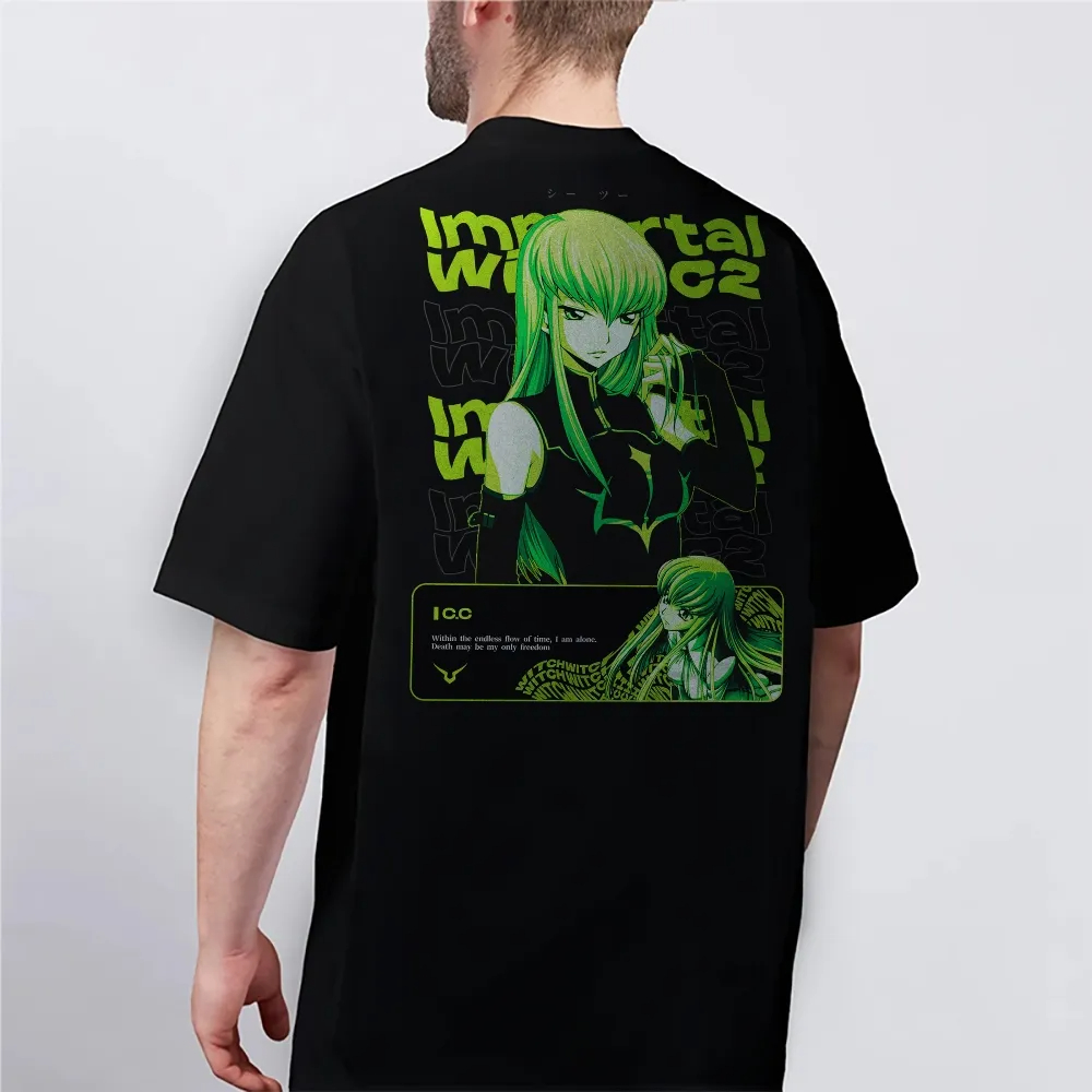 New Code Geass T-Shirt C.C. Ch - Anime Merchandise Store In Japan review and price