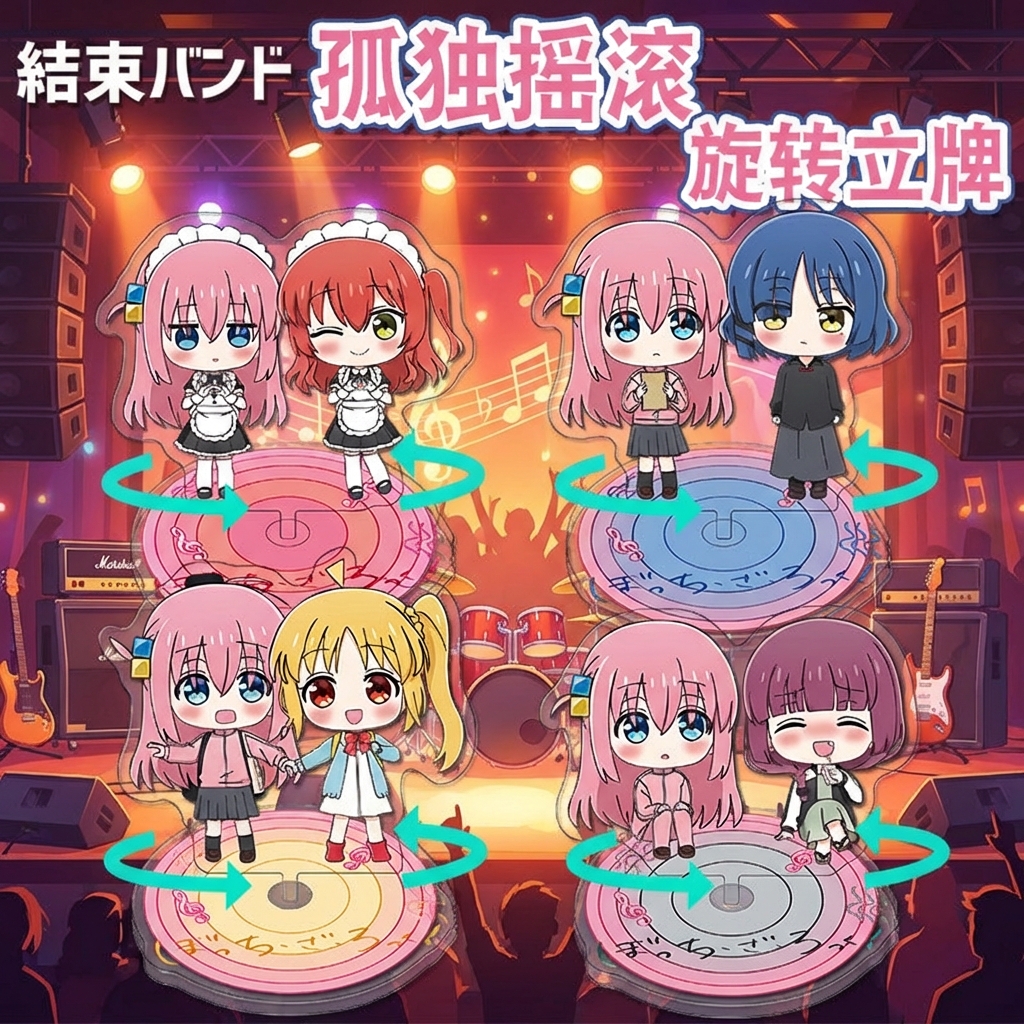 Lonely Rock Acrylic Rotating S - Anime Merchandise Figures review and price