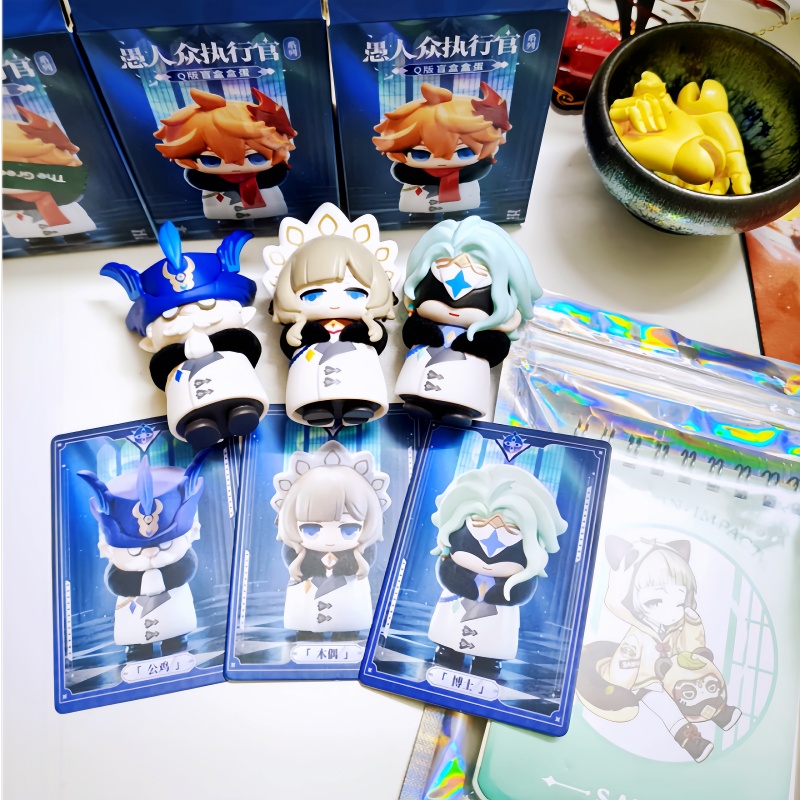 In Stock Genshin Impact Fatui  - Anime Merchandise Toys review and price