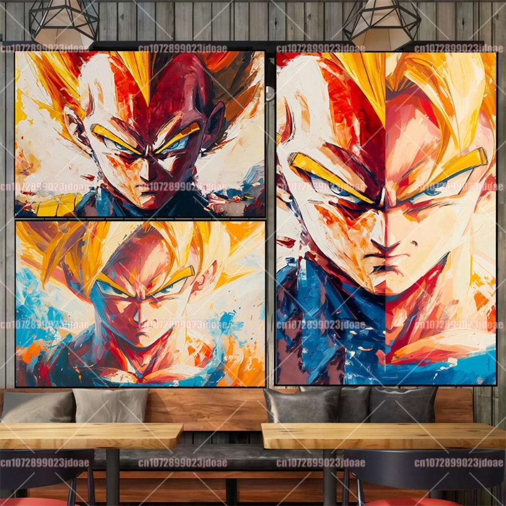 Dragon Ball Anime Wall Art - V - Anime Poster Print review and price