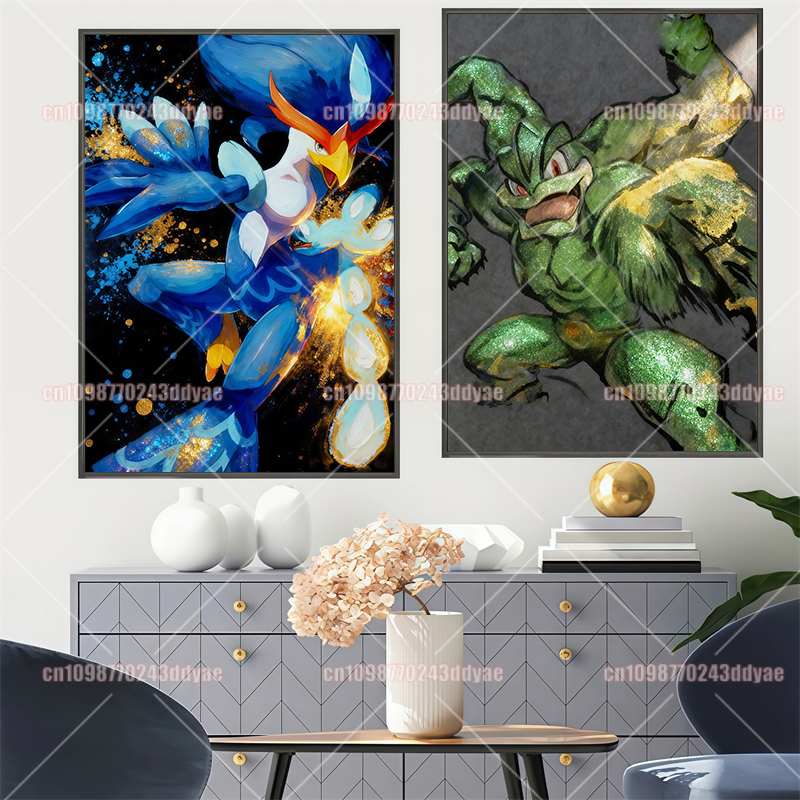 Classic Retro Pokemon Anime Co - Anime Poster Print review and price