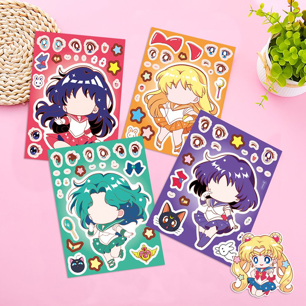 8/16PCS Sailor Moon Face-Chang - Anime Poster Print review and price