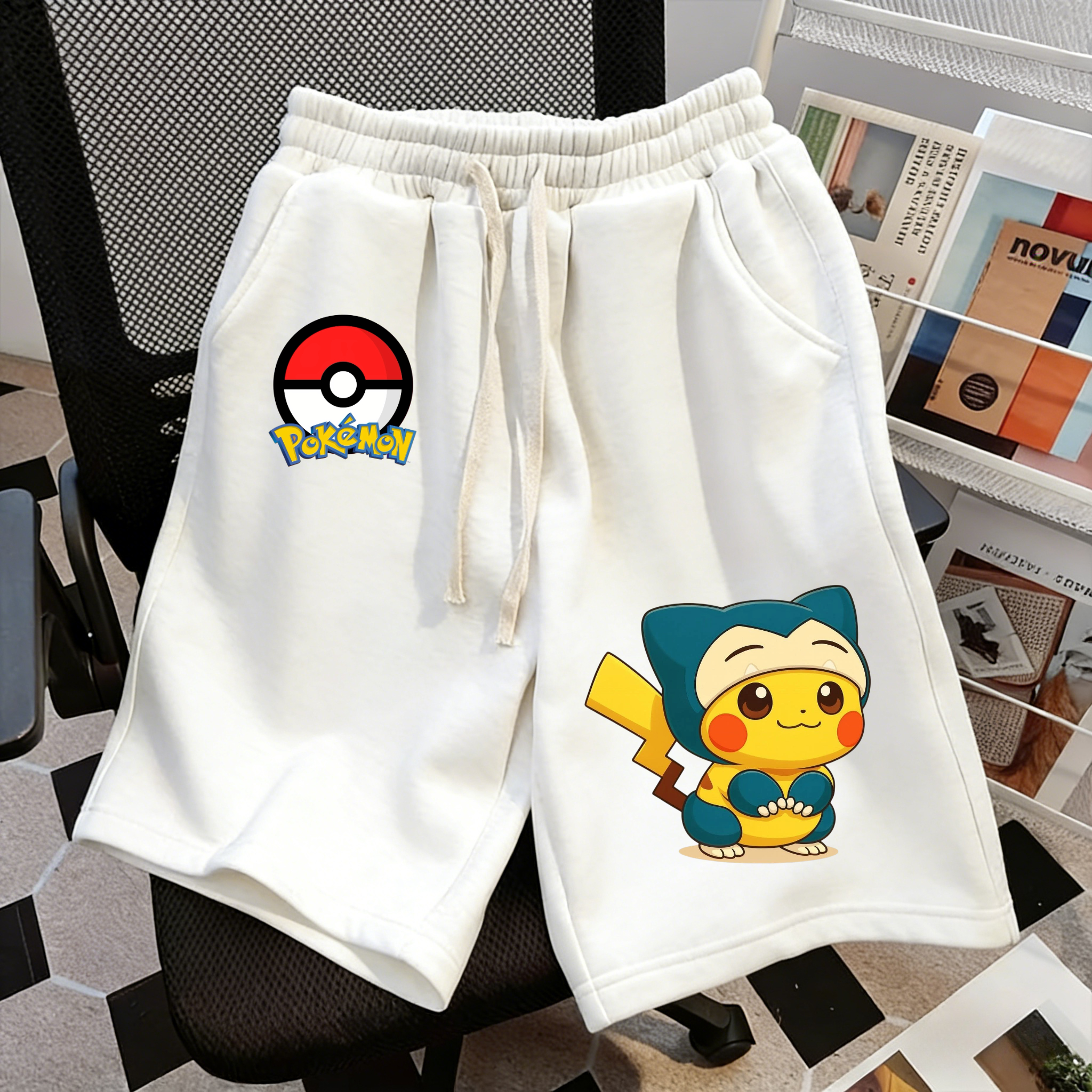 Summer Pikachu Pokemon Shorts  - Anime Merchandise Store In Japan review and price