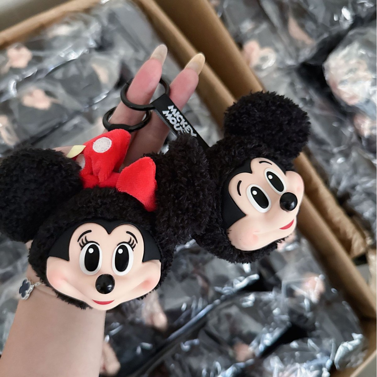 Mickey Minnie Plush Doll Keych - Anime Merchandise Figures review and price