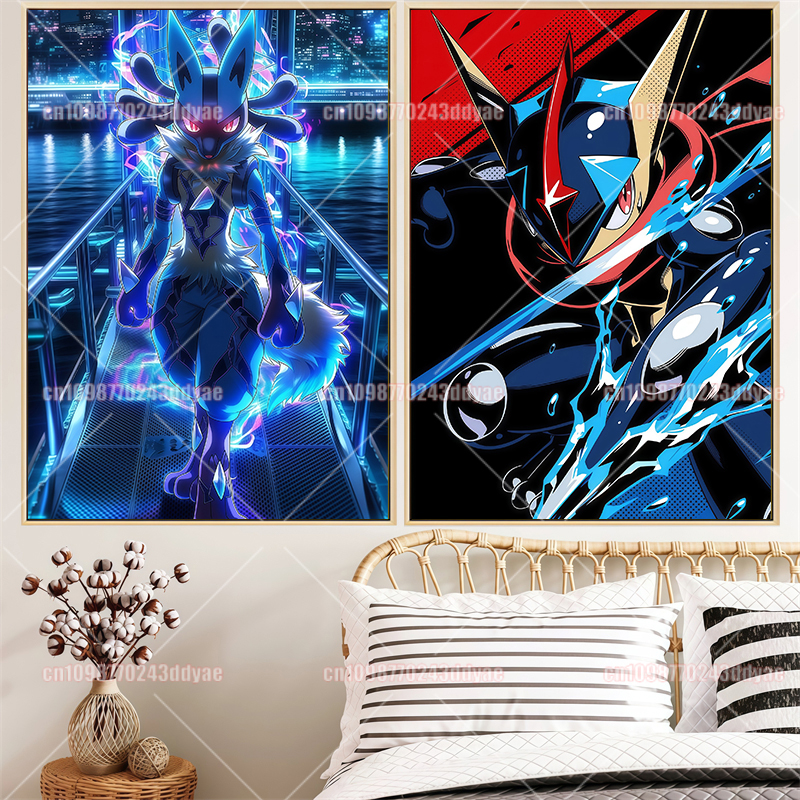 Anime Pokemon Canvas Painting  - Anime Poster Print review and price