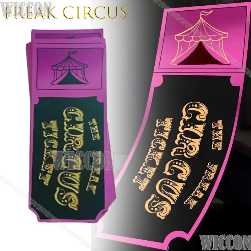 Freak Circus Ticket Card Red G - Anime Cosplay Merchandise review and price