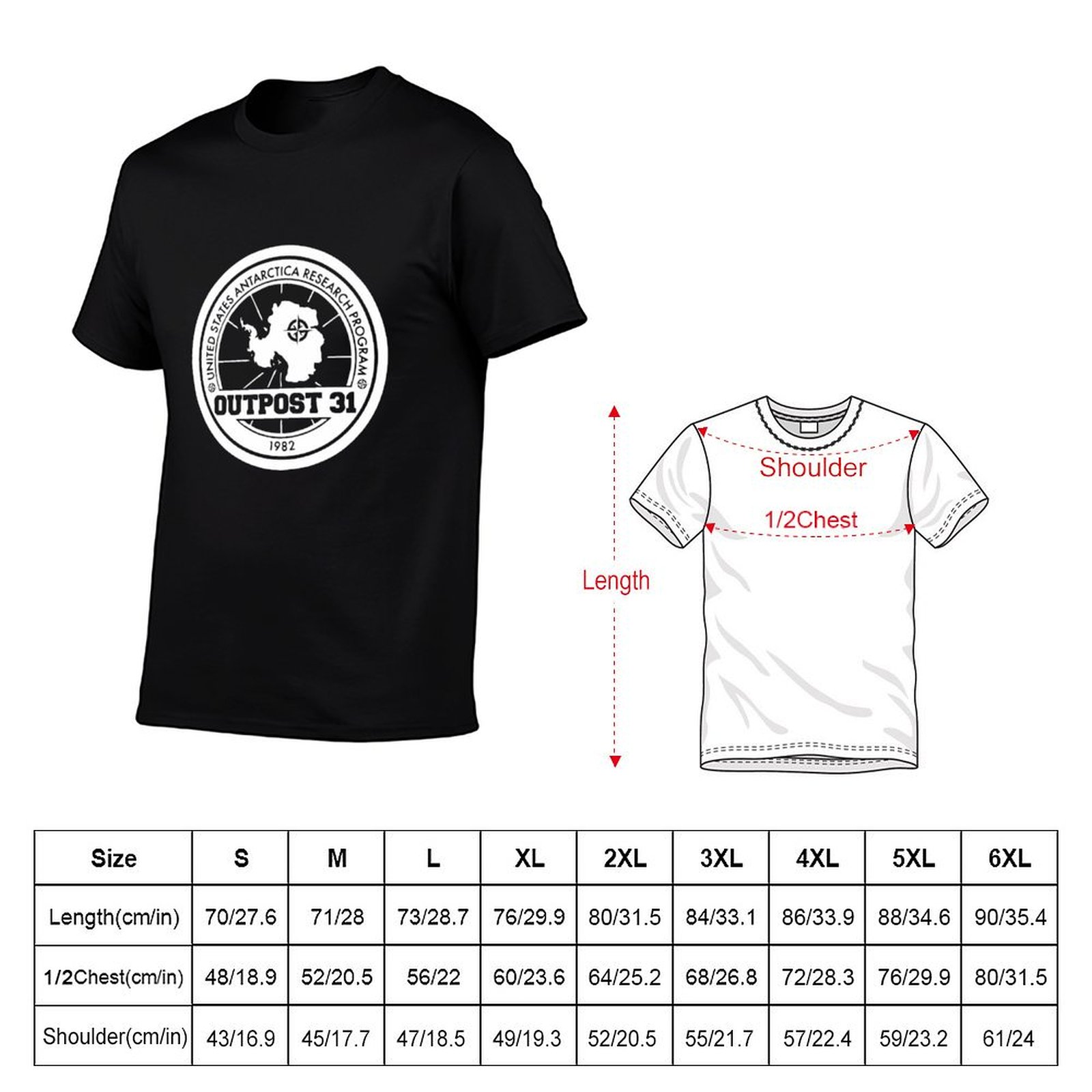 Outpost 31 Logo MERCHANDISE T- - Anime Merchandise T Shirt review and price