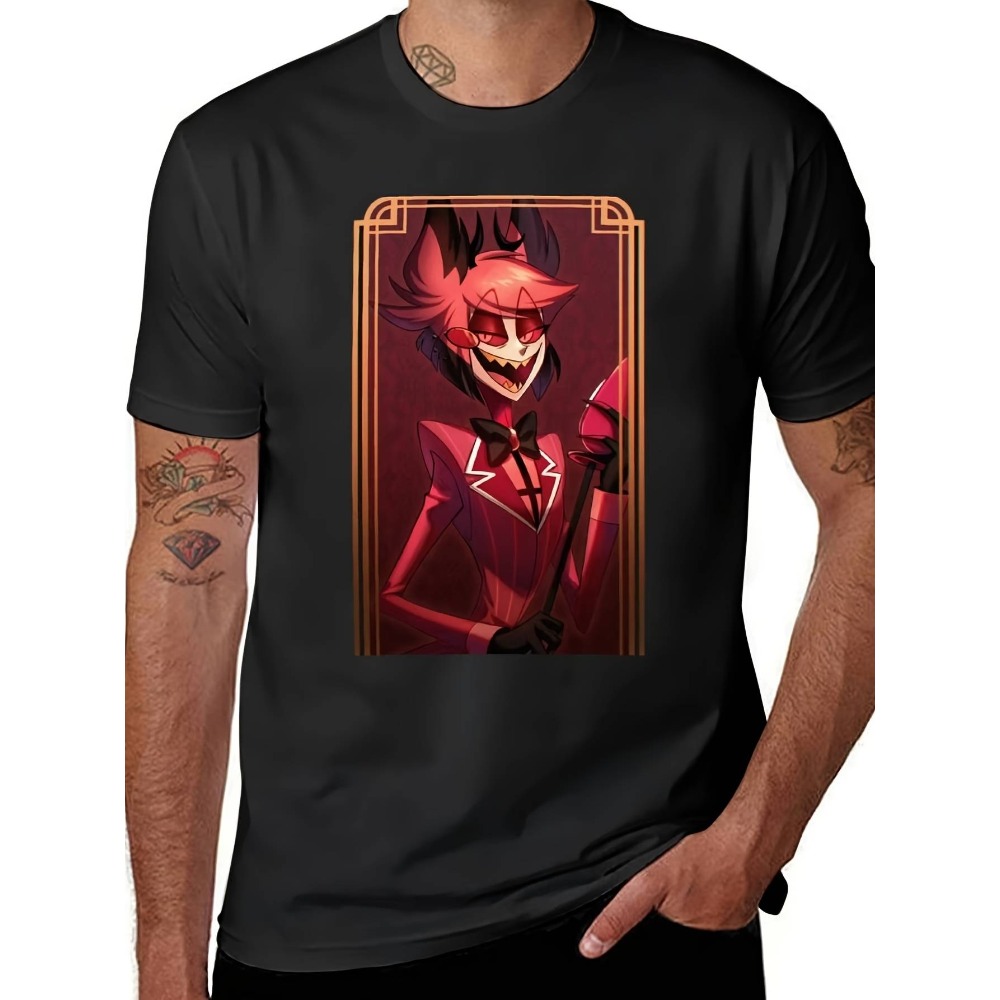 Anime Alastor T-Shirt for Men  - Anime Merchandise T Shirt review and price