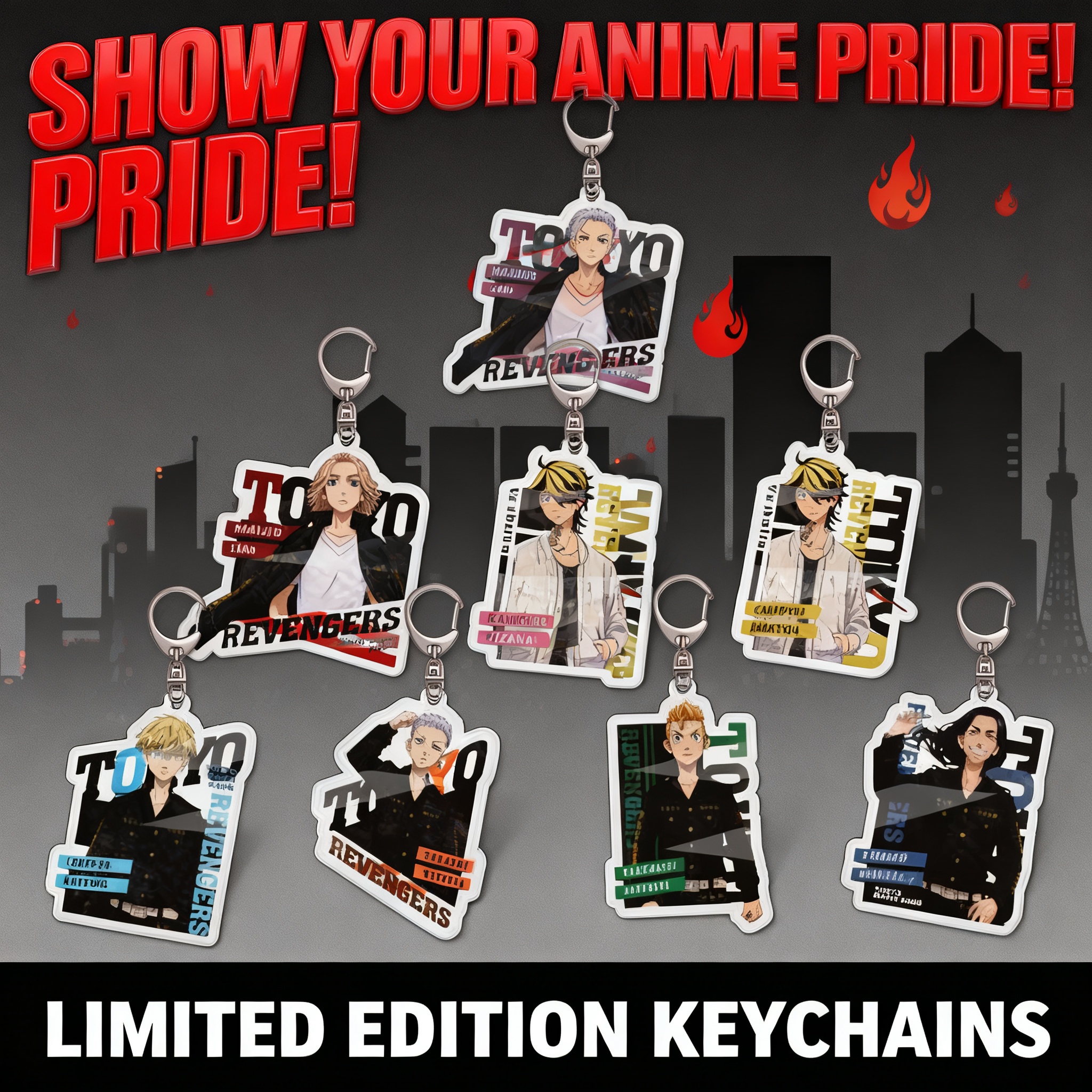 Acrylic Keychain Tokyo Revenge - Anime Merchandise Tokyo review and price