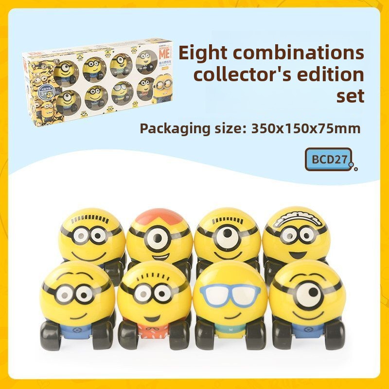 Minions cartoon cute toy train - Anime Merchandise Toys review and price