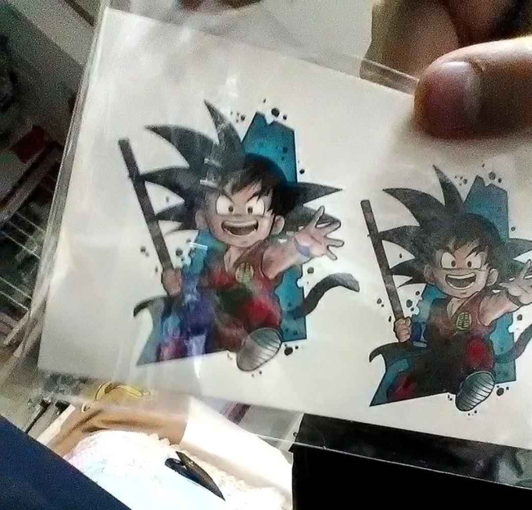 Dragon Ball tattoo stickers -  - Anime Poster Print review and price