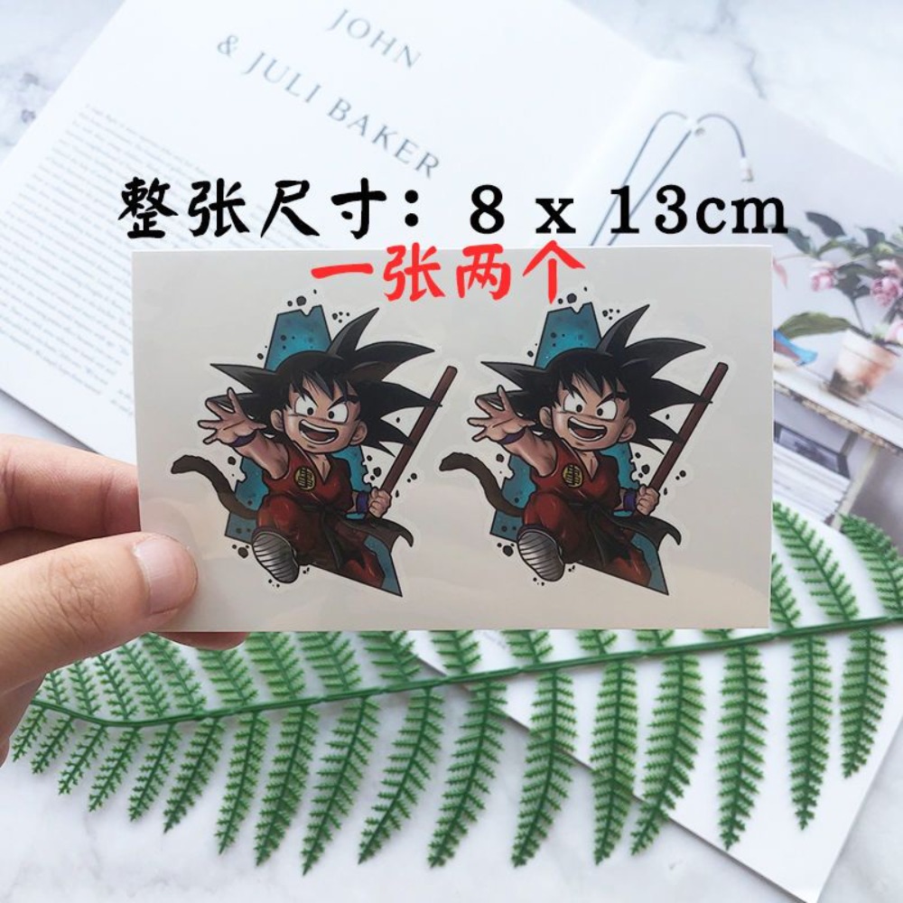 Dragon Ball tattoo stickers -  - Anime Poster Print review and price
