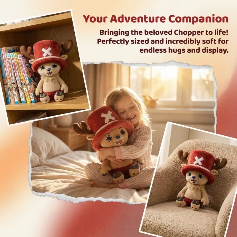 NEW One Piece Chopper Plush To - Anime Merchandise Plush Toys review and price
