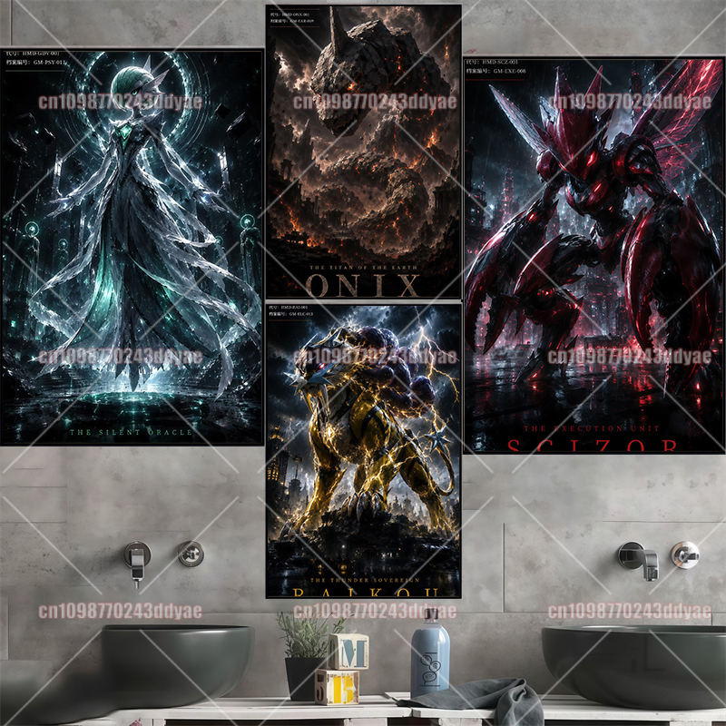 Anime Pokemon Canvas Painting  - Anime Poster Print review and price